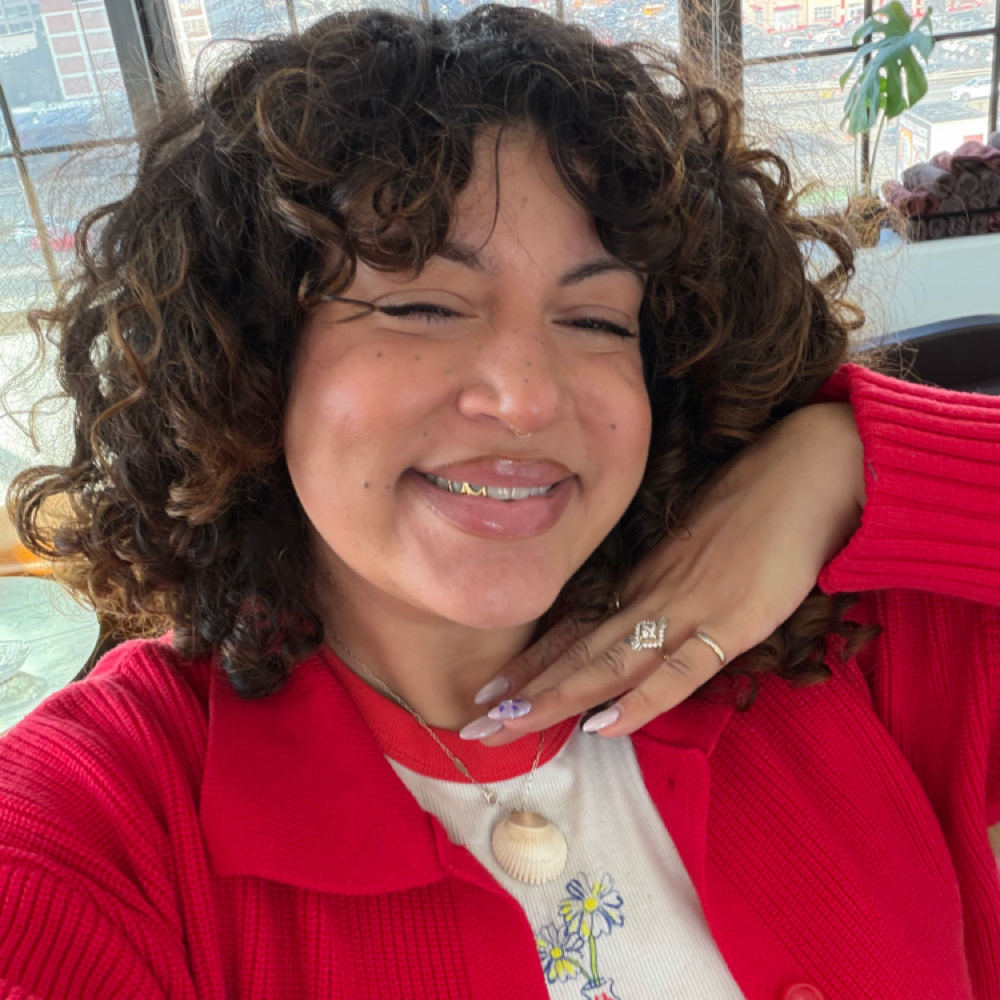 Lola Leon at Lolas Hair Club NYC in Brooklyn, NY