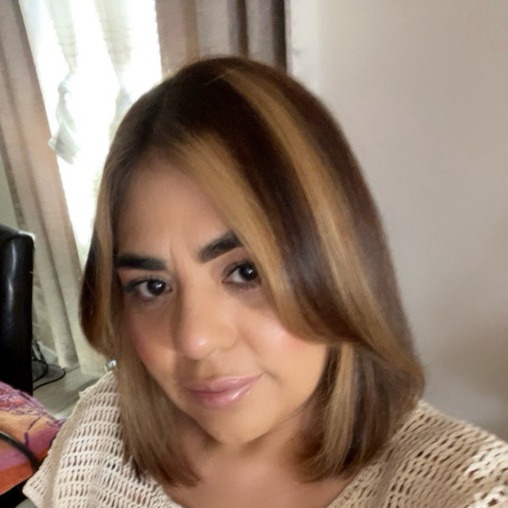 María Johnson at Lupita’s Hair Salón in El Paso, TX