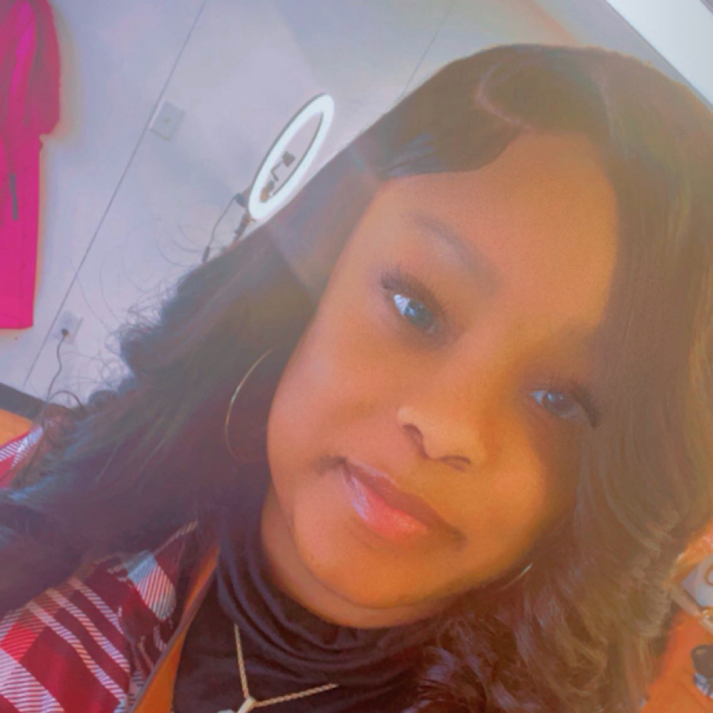 LQrisha Carradine at Swann Stylez in Missouri City, TX