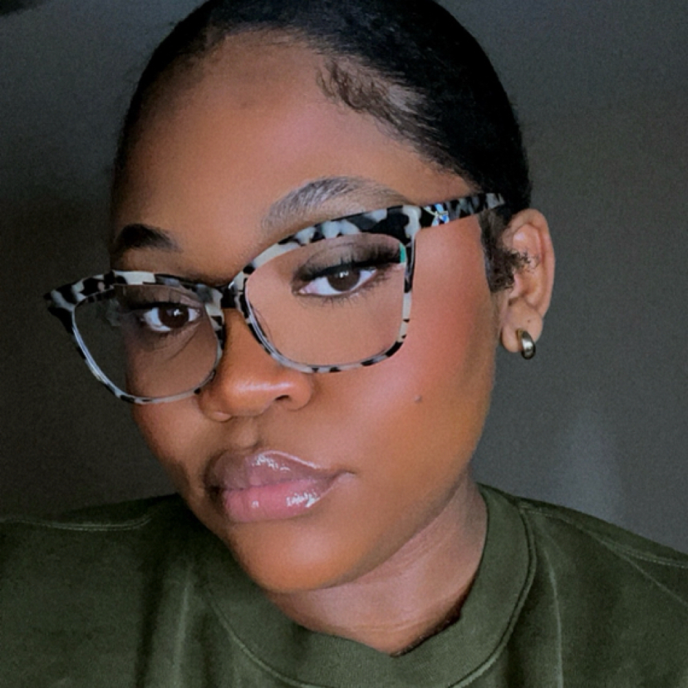 Zaria Bradford at The Oasis Natural Hair Salon in Gibsonville, NC