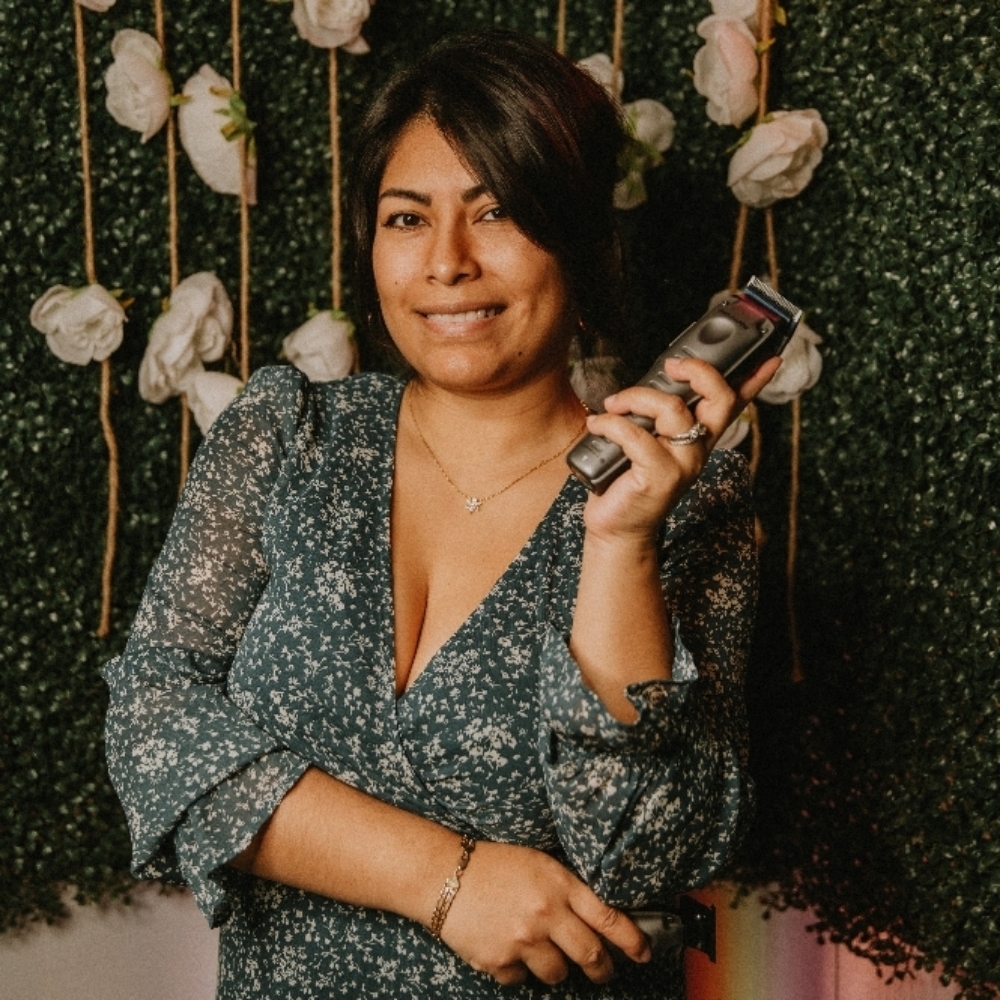 Olivia Leon-Escobar at Wild & Colorful Hair Lounge in Martinsburg, WV