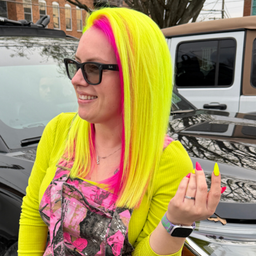 Stacey Conkle Toney at Get Faded & Dye in Beckley, WV