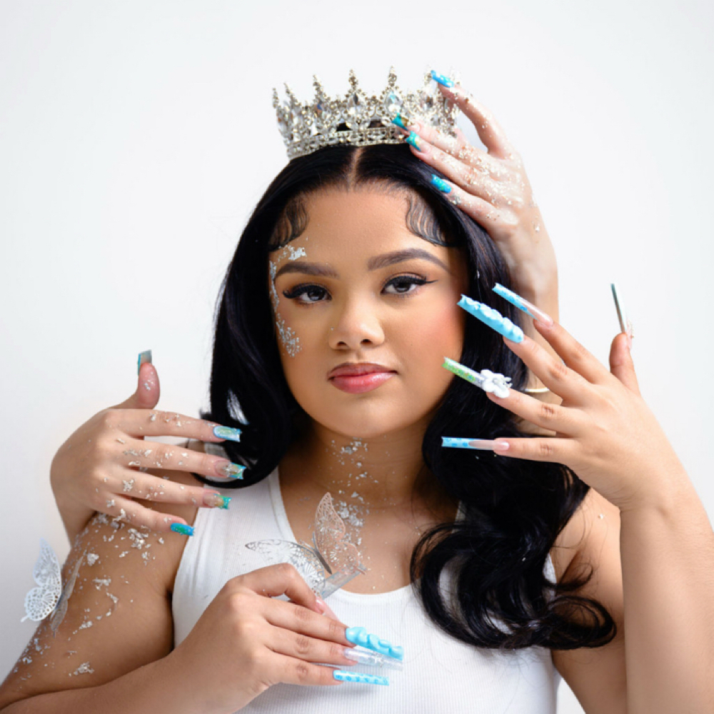 Maria Alfaro at Maaseiah Salon in Bethesda, MD