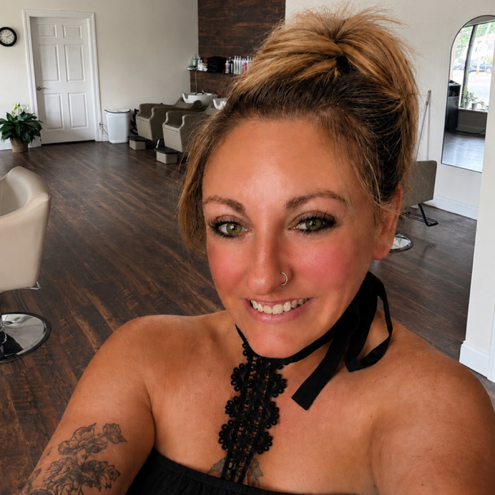 Randi Lynn at Lotus Hair Studio in Royersford, PA
