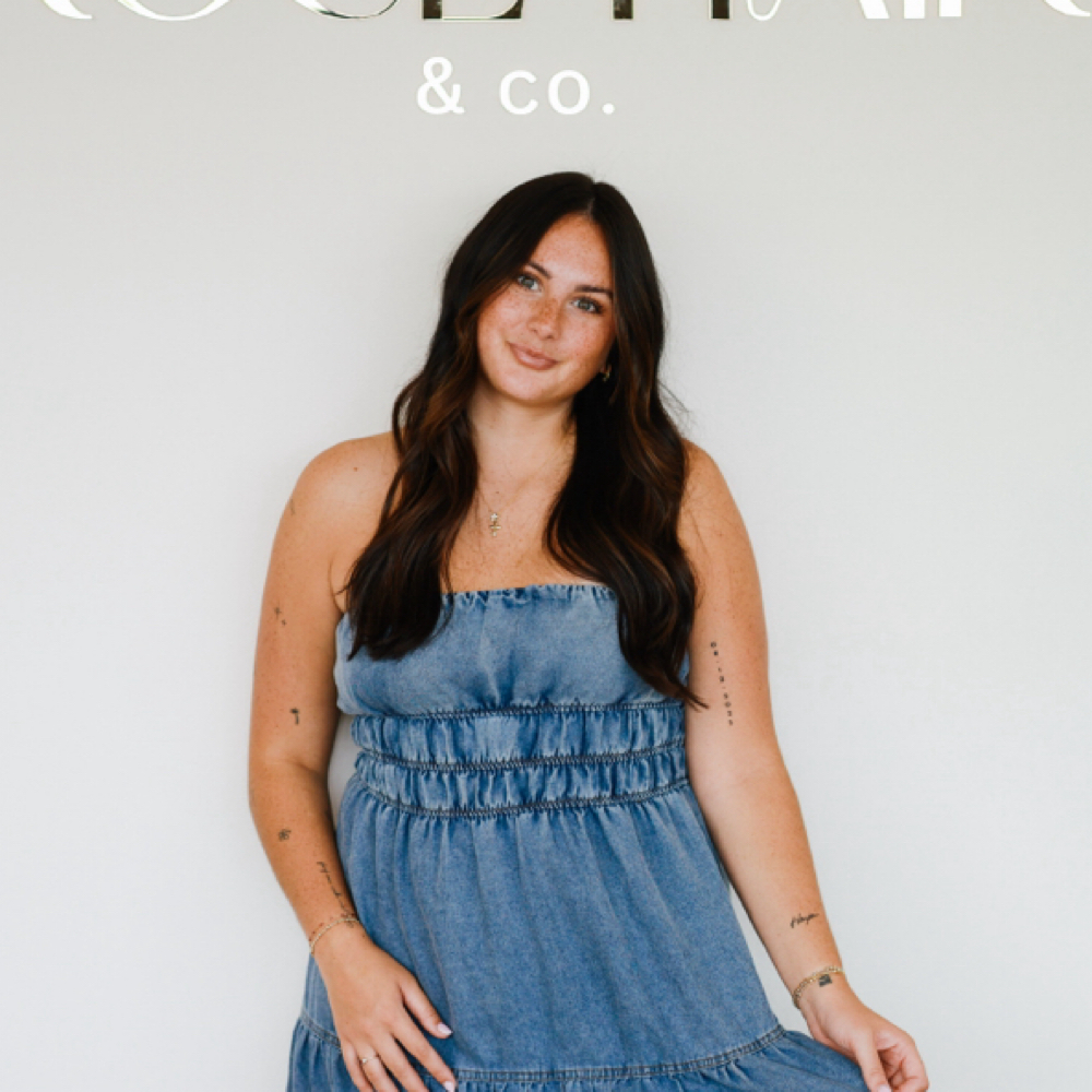Kailee Harper at Rose Hair & Co. in Cumming, GA