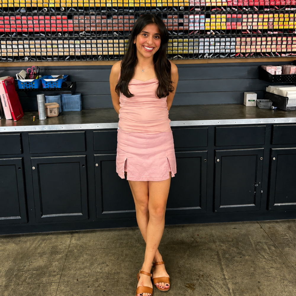Sarena De La Cruz at Studio 126 in Fillmore, CA