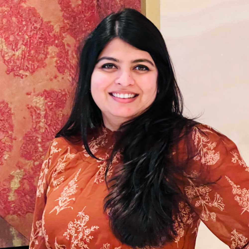 Rucha Patel at AmeliaStyles STUDIO in Alpharetta, GA