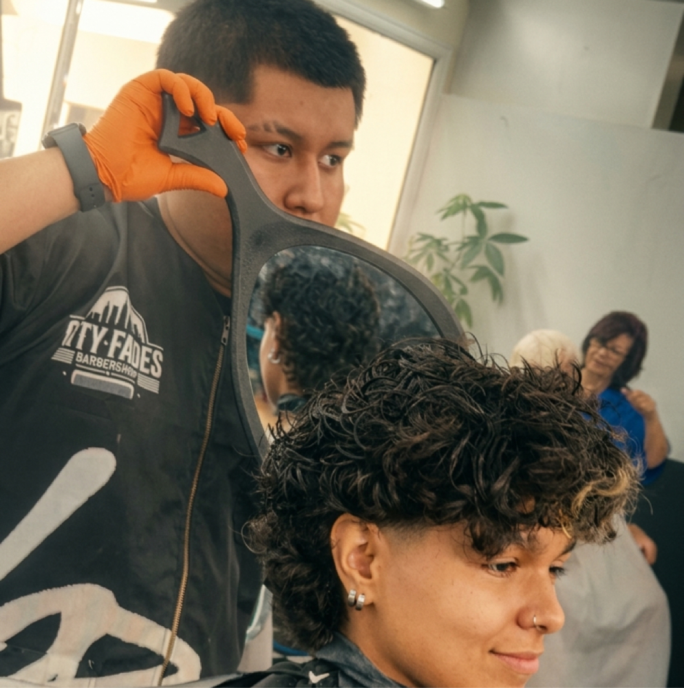 Omar nonthe at CITY FADES BARBERSHOP in altamonte springs, FL