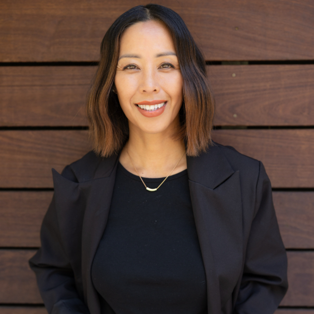 Meli Batimana at RIVER + REIGN SALON in Highland Park, CA