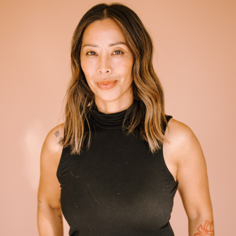 Meli Batimana at RIVER + REIGN SALON in Highland Park, CA