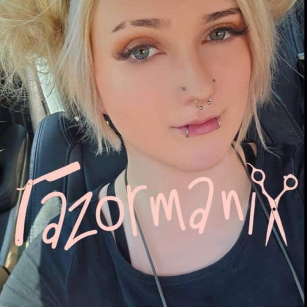 Rei at Razormanix at The Chubby Hairstylist x Dawn Studio in Sedalia, MO