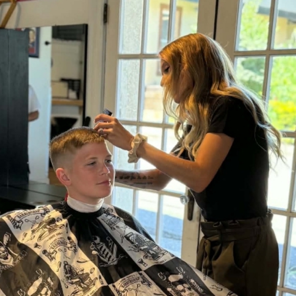 Krystin Vogler at Outlaw Grooming in Troy, MO