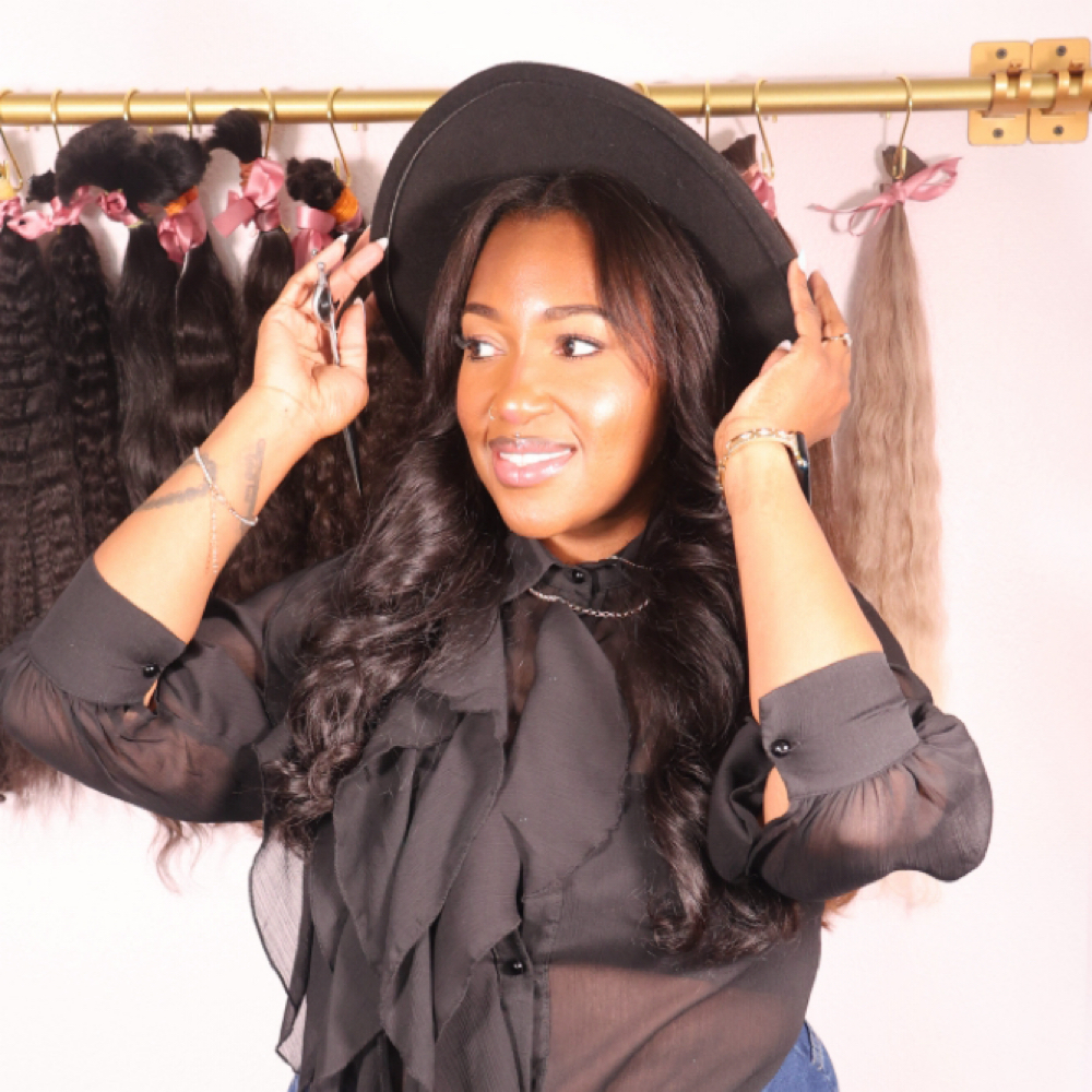 Octavia Jackson at Hairapy Studio in Roswell, GA