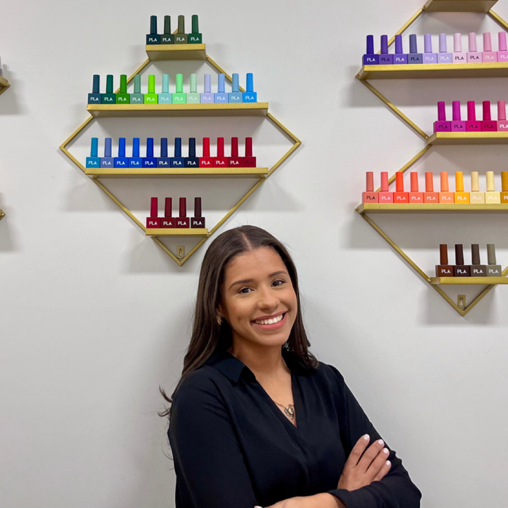 Shanee Conde at Shaped Nail Studio in Baldwin, NY