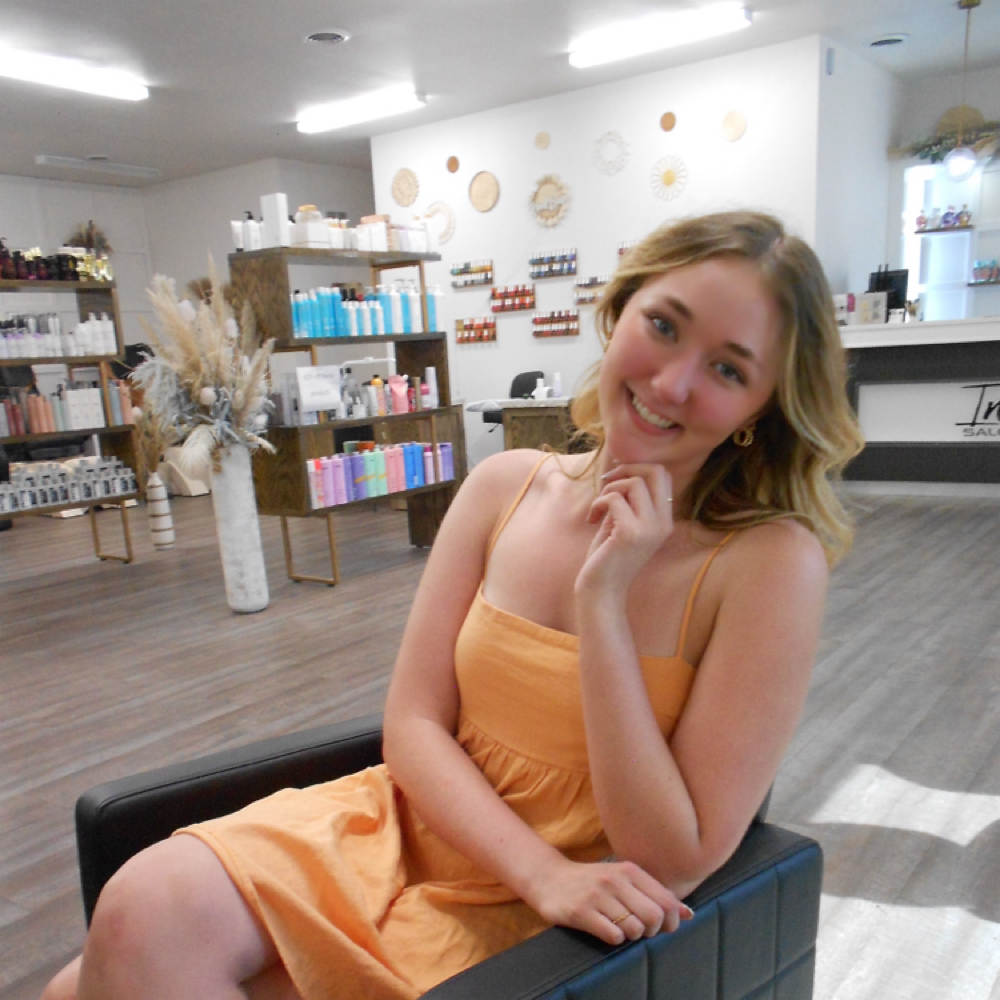 Channelle Coss at Infinity Salon & Spa in Mitchell, SD