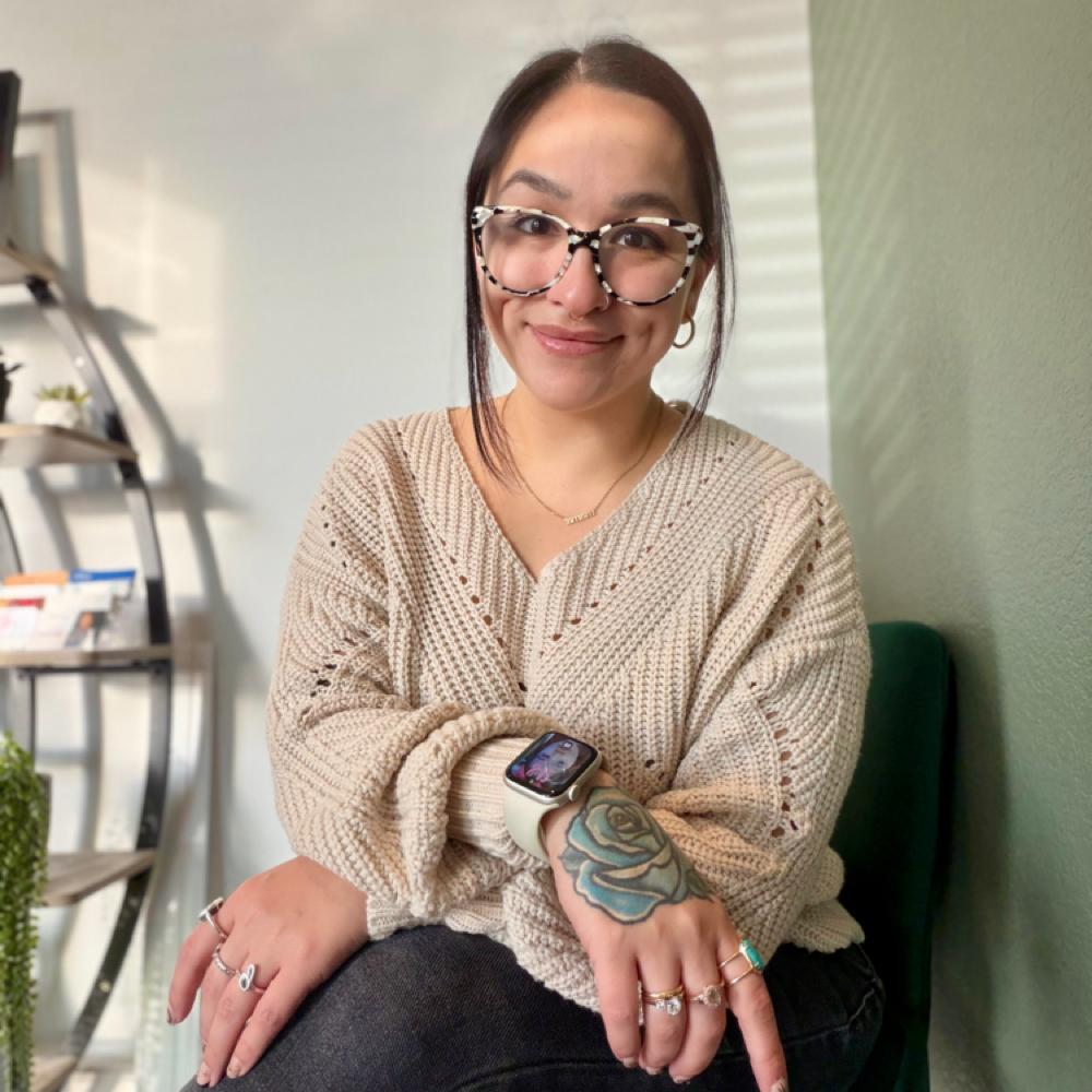 Marissa Moreno at Salon Lucida in Waxahachie, TX