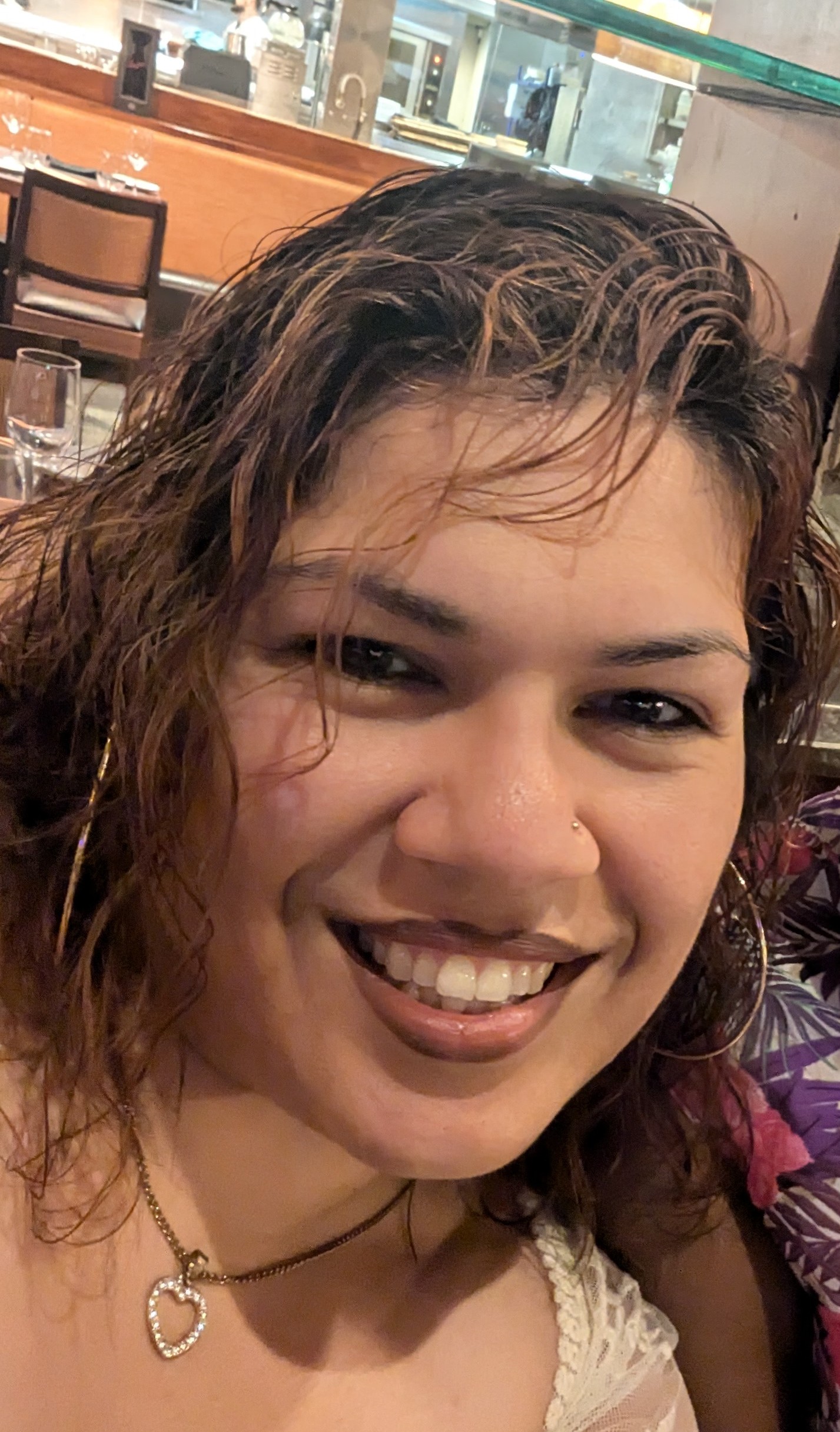 Melanie Cruz Contee at Legacy Beauty Bar in Newport News, VA