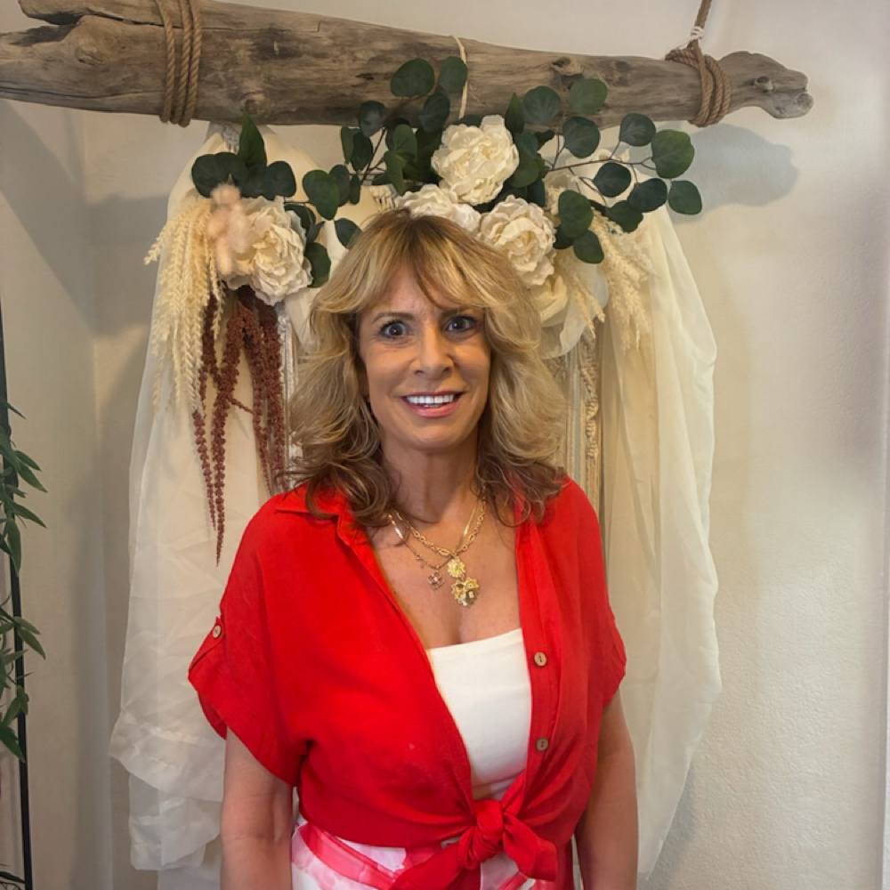 Denyce Eldridge at Harmony & Vines in Sequim, WA