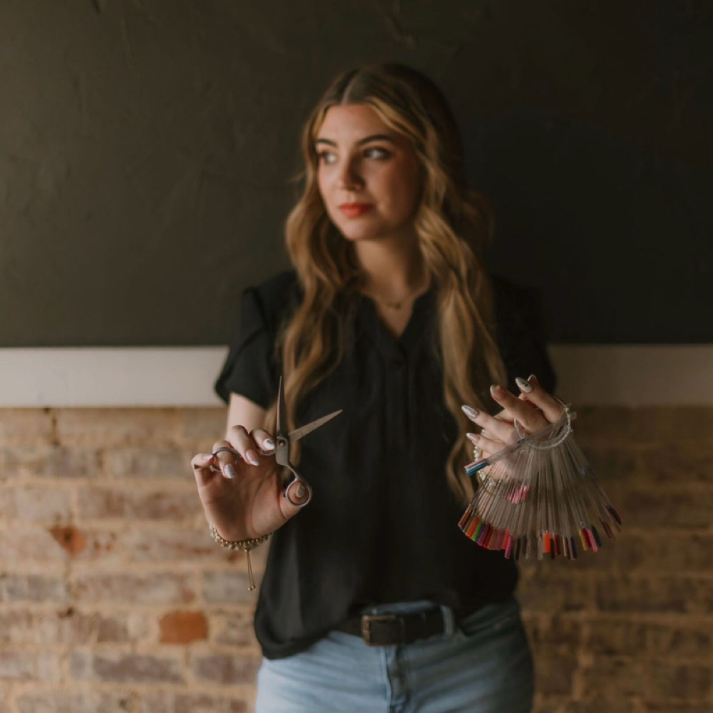 Maddie Gentry Shaw at Southern Bay Bliss Salon in Red Bay, AL
