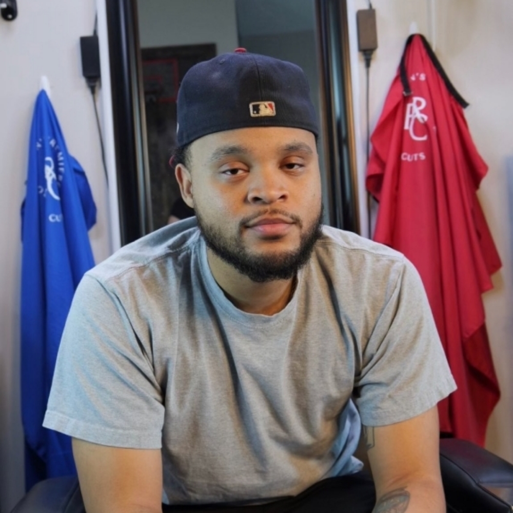 Dre W at Robinson's Premiere Cuts in Round Rock, TX