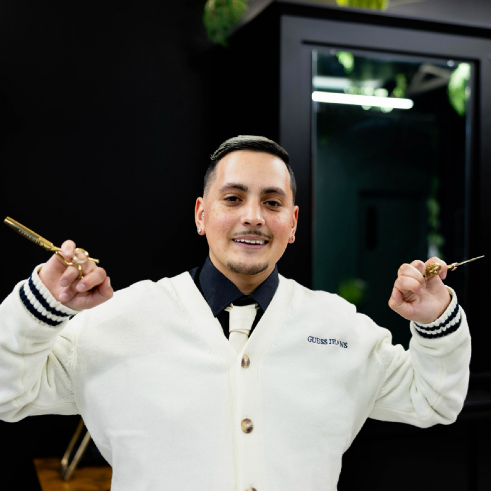 .Matias Marin at Tailored Barber Co. in Roy, UT