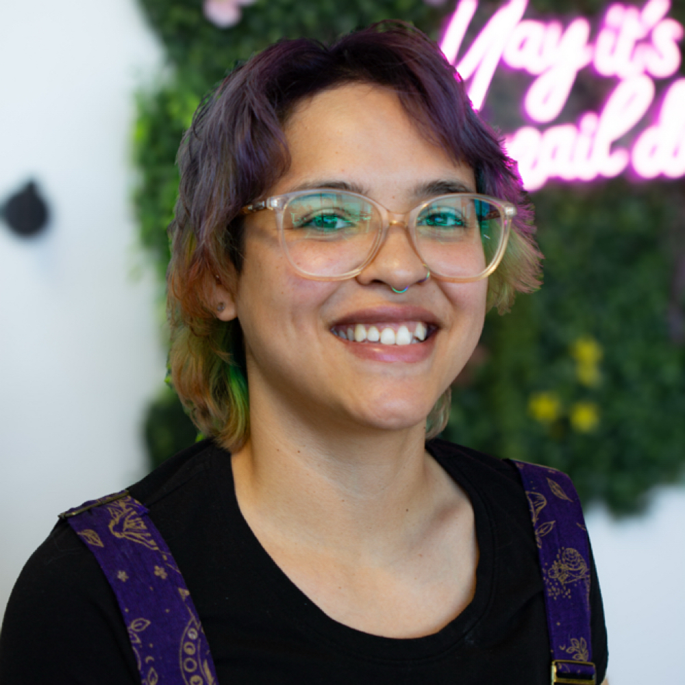 Aryanna Riven at Audacious Nails in Tucson, AZ