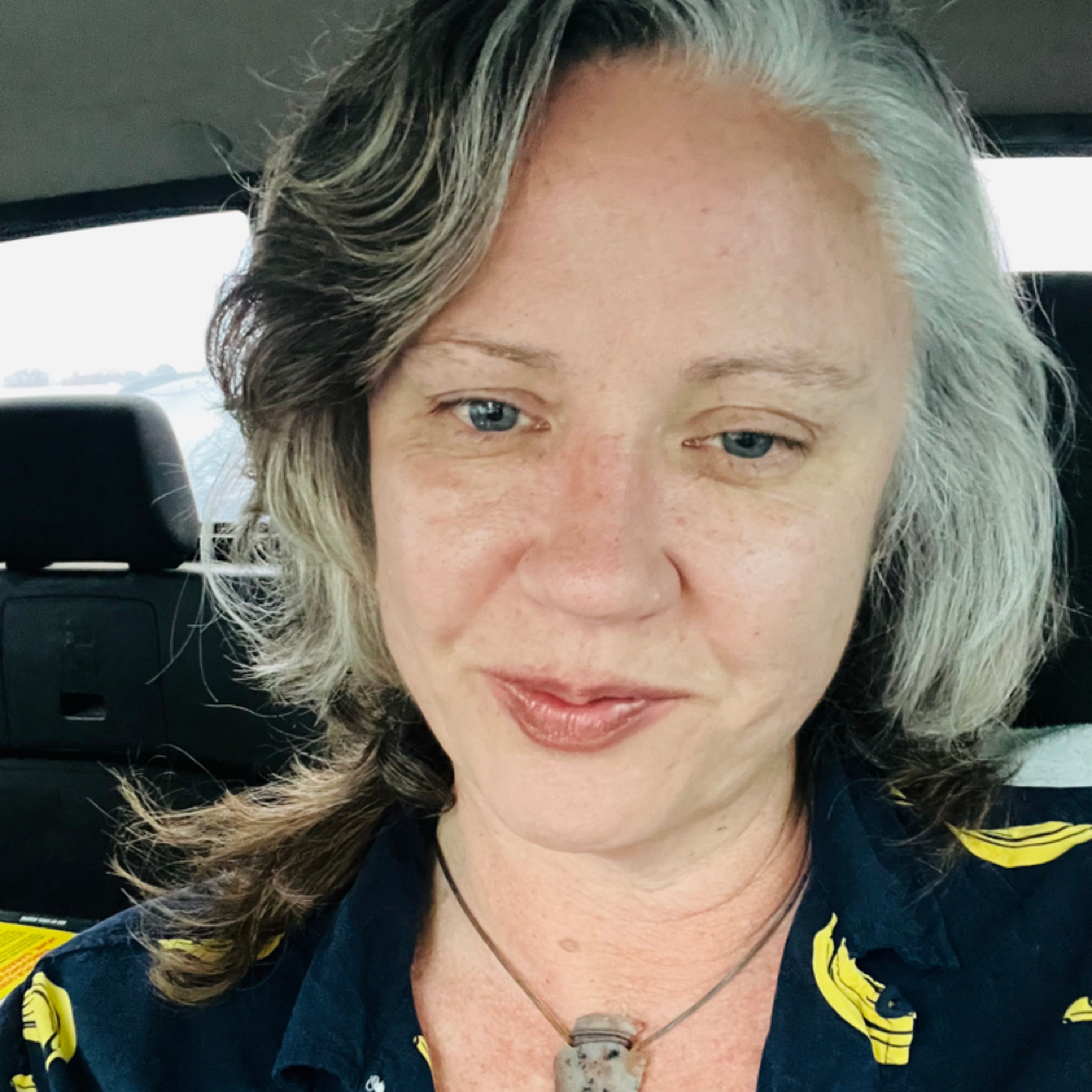 Kelly Green at The Mountain Massage mobile studio in Texas Wine Country, TX