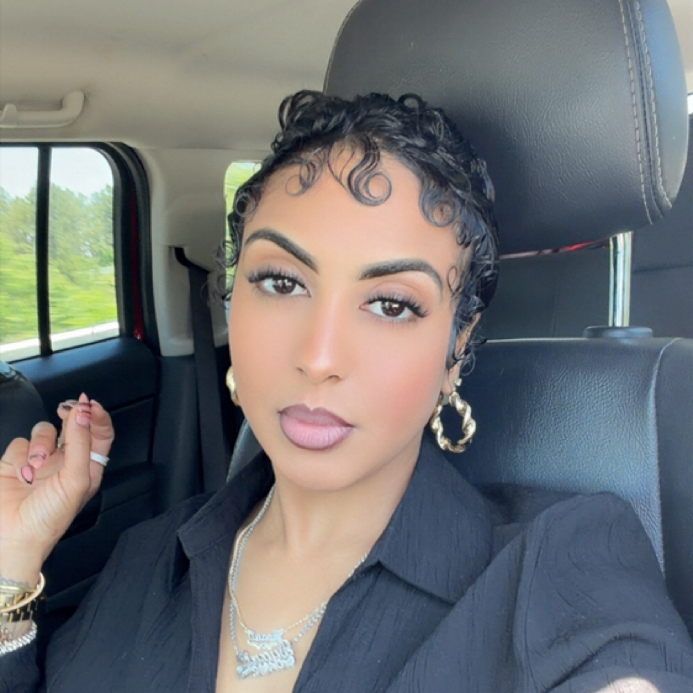 Dyana Nunez at Pamper & Polish Nail Lounge in Richmond, VA