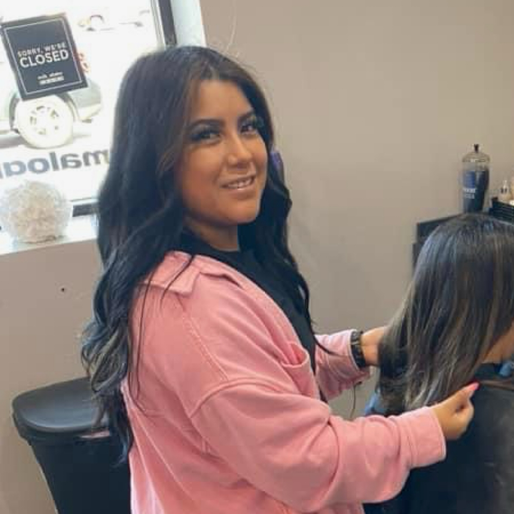 Brittany Stuchlik at Hair by Britt Stuch in Warwick, RI