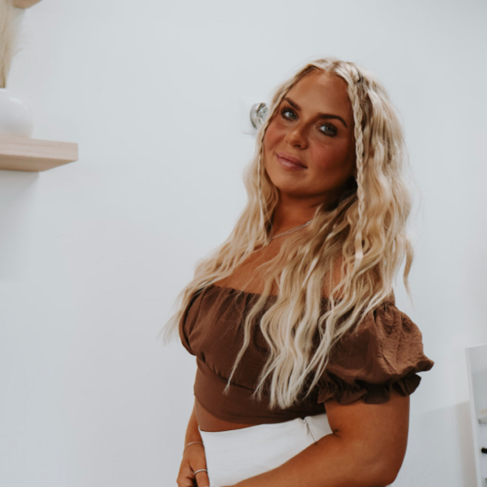 Irina George at Ashley Renee Salon in Marietta, GA