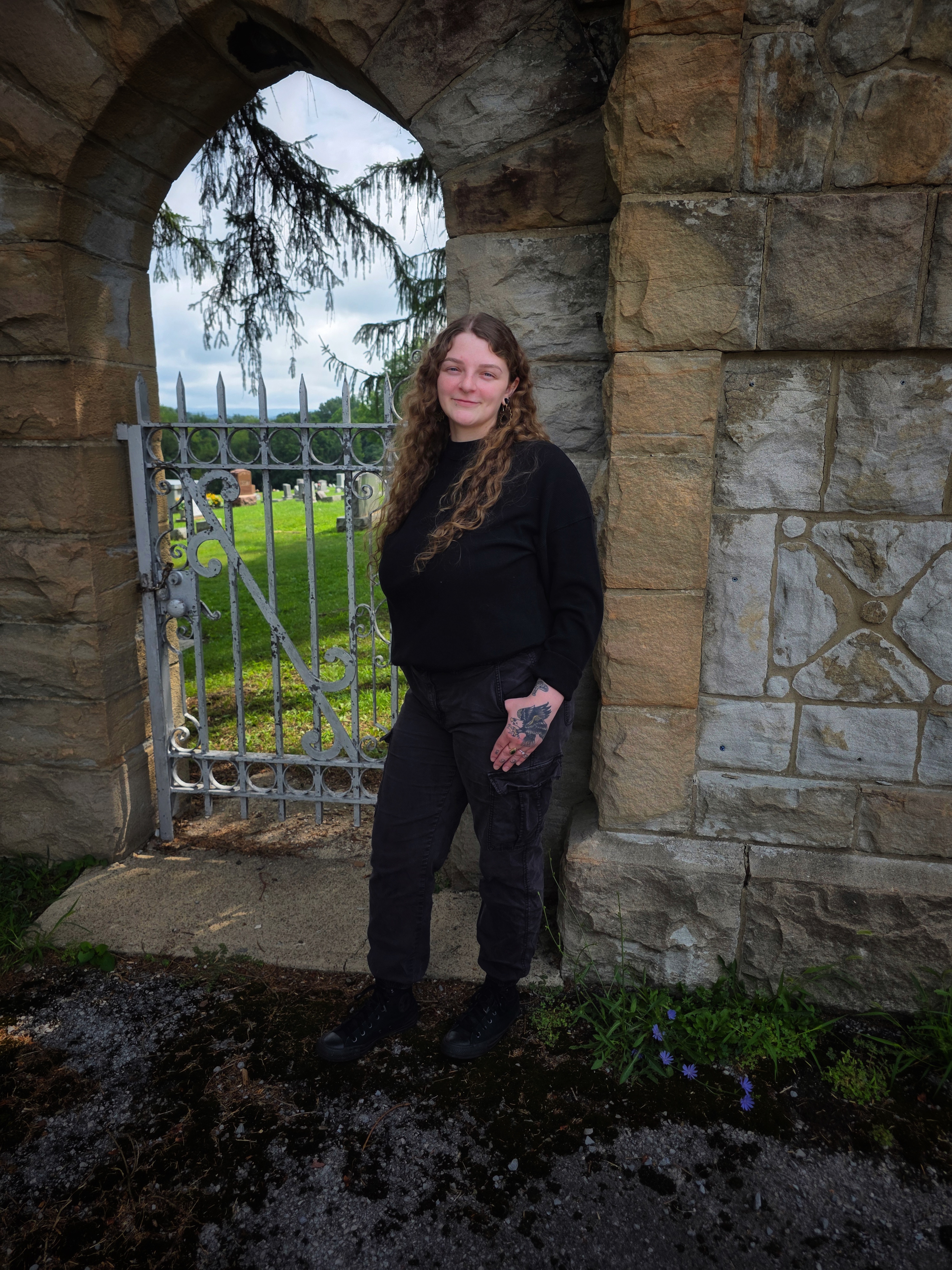 Sheyenne Johnson at Opalescent Studio in Morgantown, WV