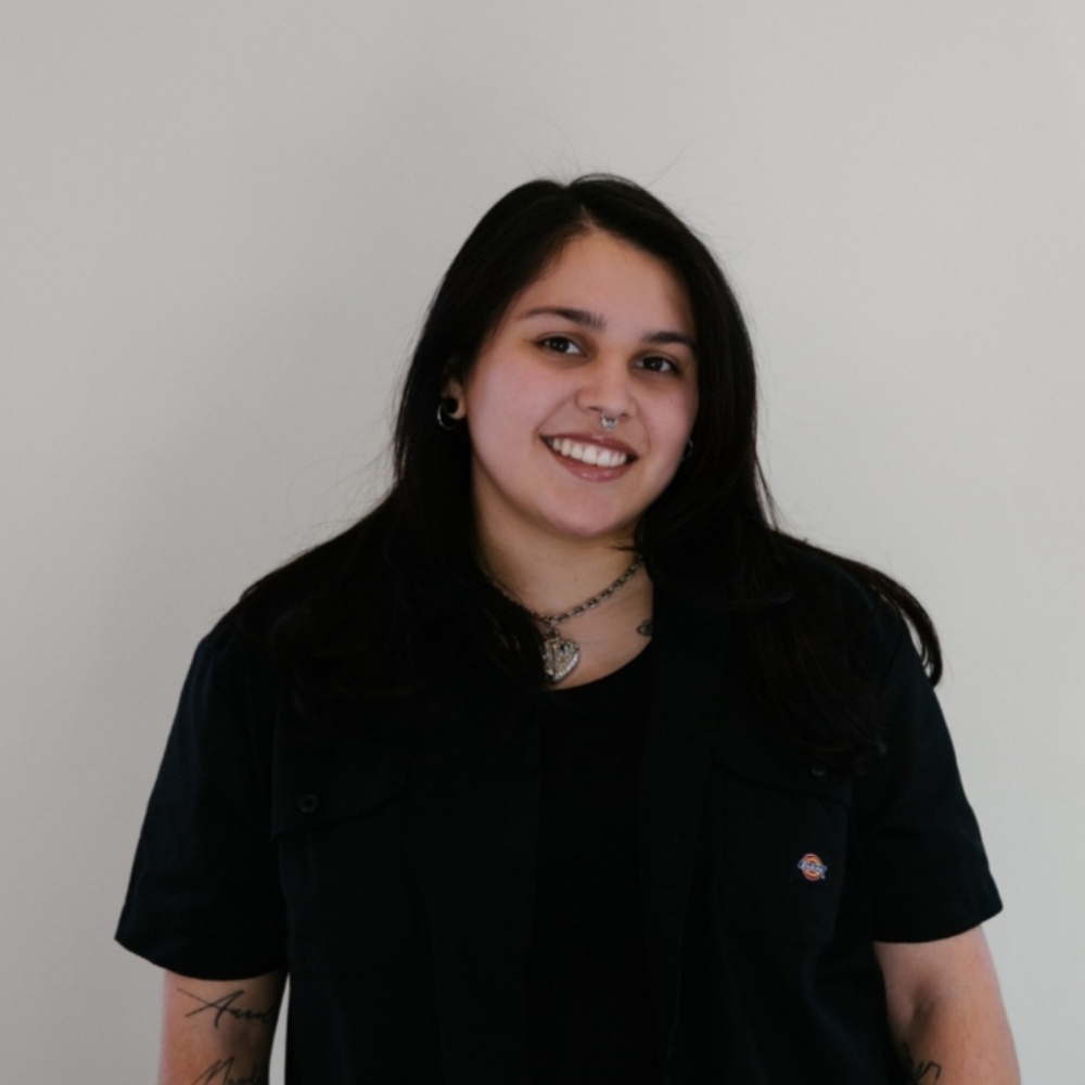 Cristal Hernandez at The Salon USC Village in Los Angeles, CA