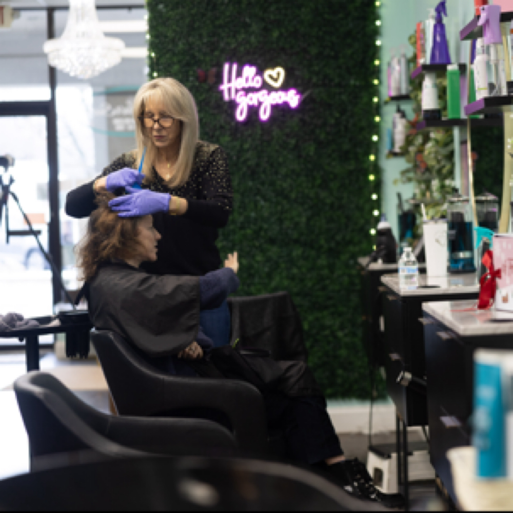 Barbara Ventura at Rinis Hair Suite 2 in Hopewell Junction, NY