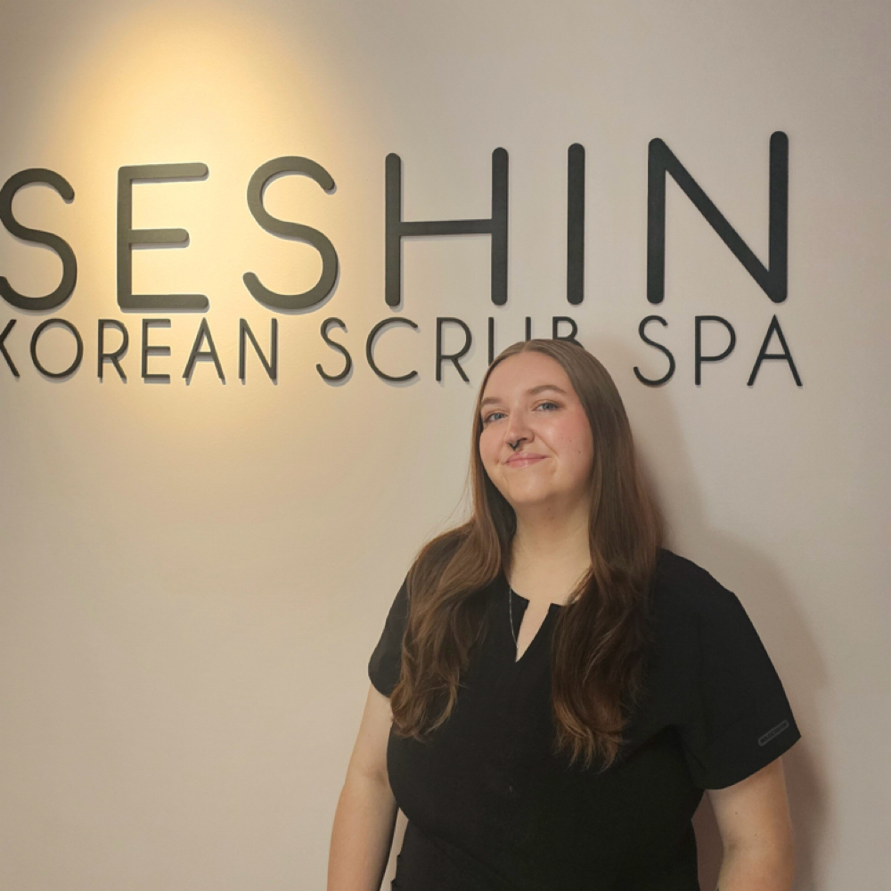 Cynthia L at Seshin Korean Scrub Spa in Holladay, UT