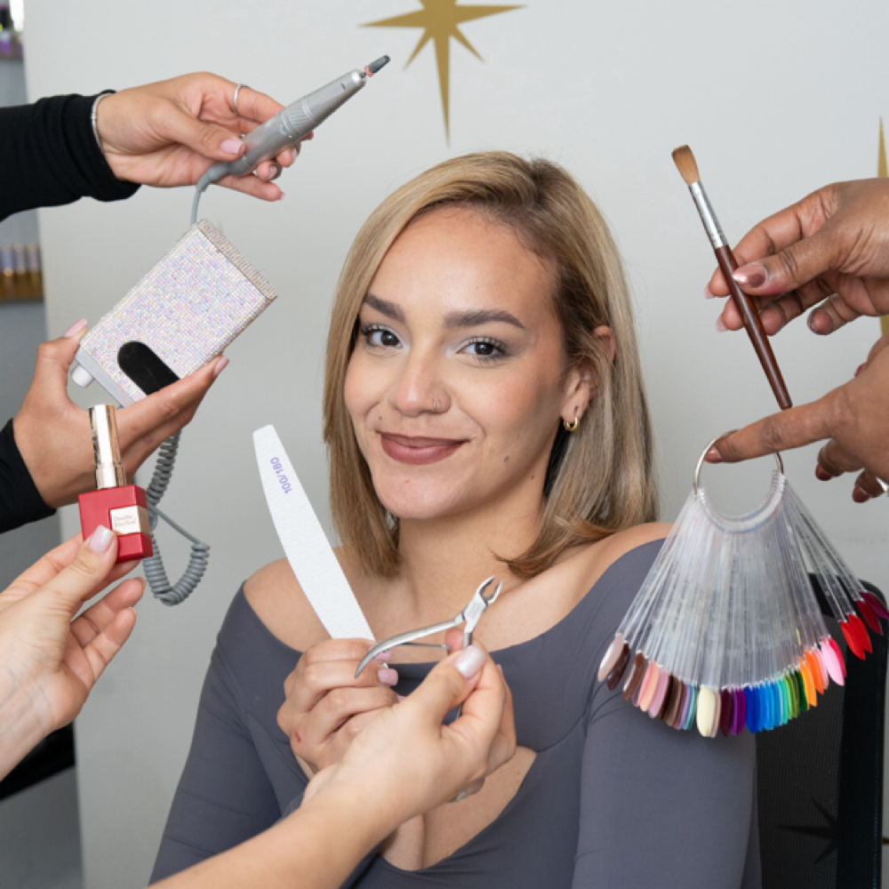 Angie Maldonado at Rosé Beauty Collective in Orlando, FL