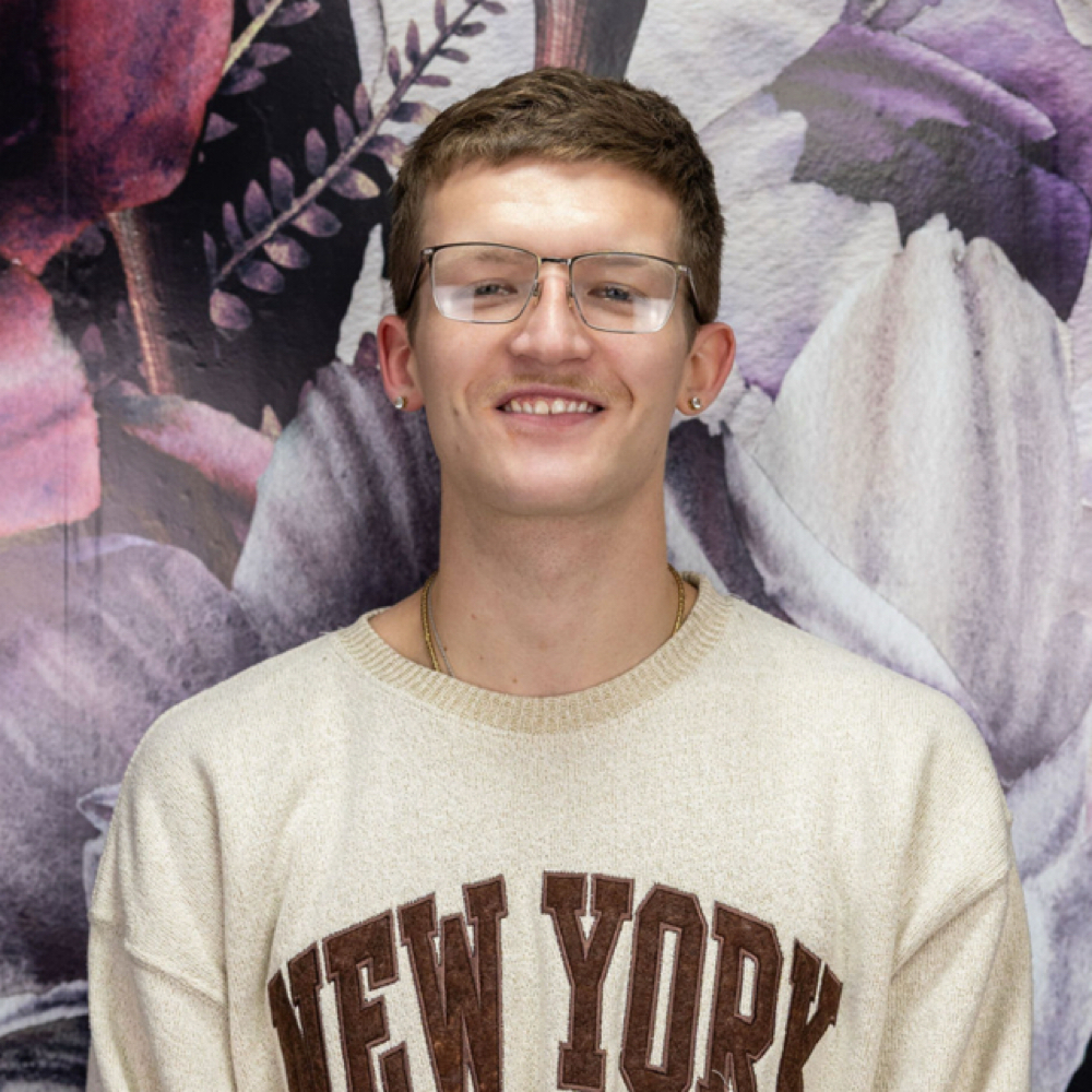 Landon Grimes at Wildflower Beauty Lounge in Portland, IN