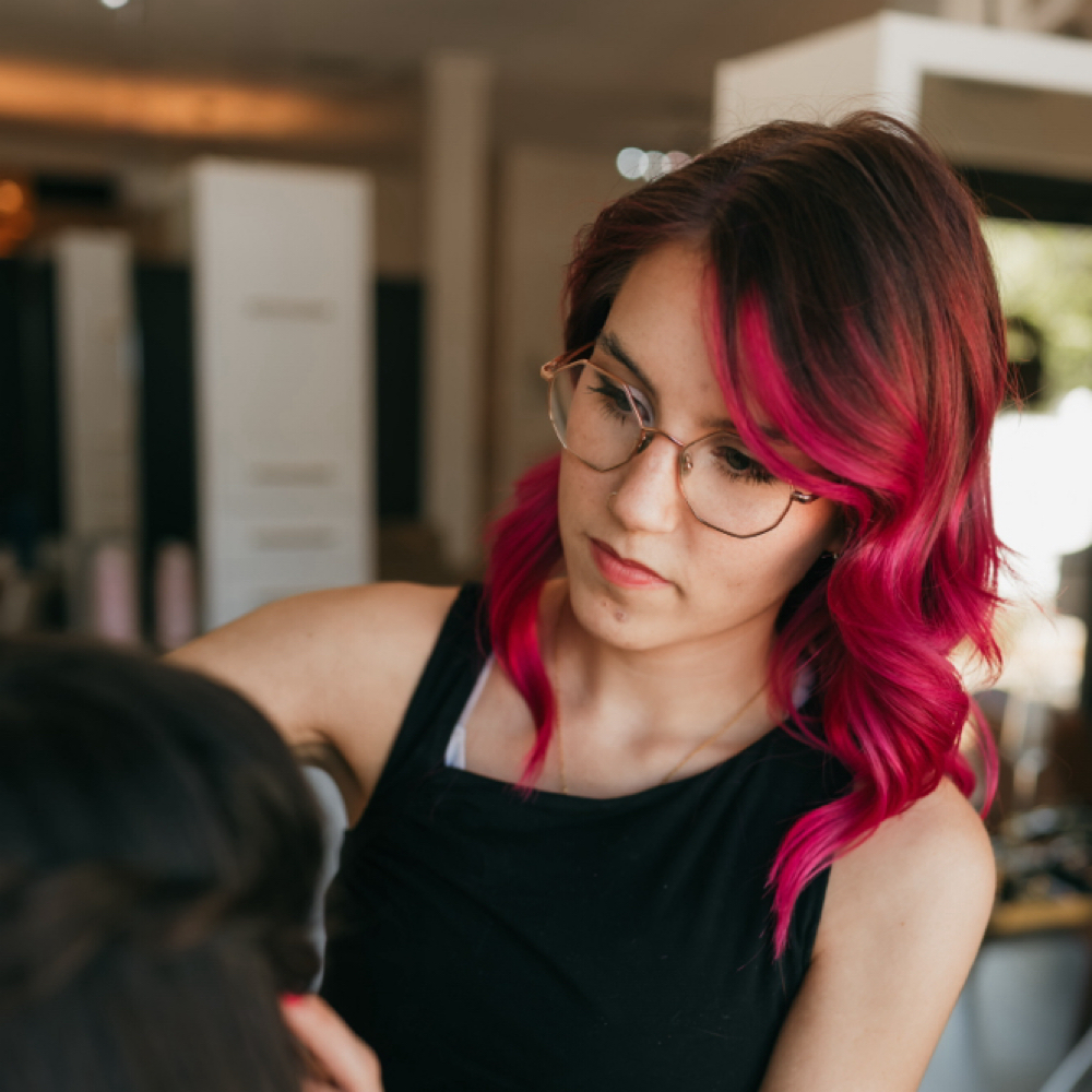 Faith Stolee at Alchemy Salon & Spa in Saraland, AL