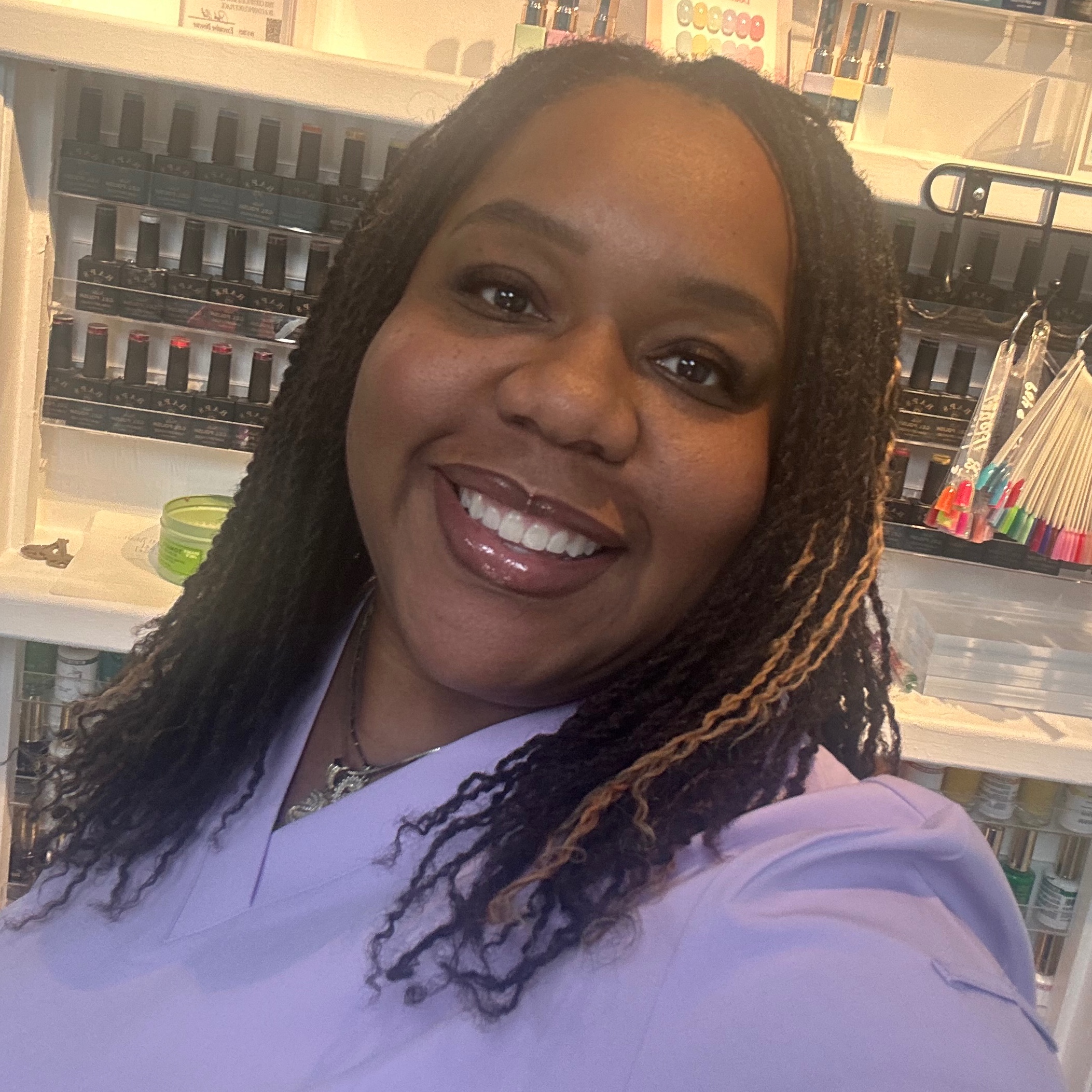 Shaneka Wright at Chic Nail Suite in Kannapolis, NC