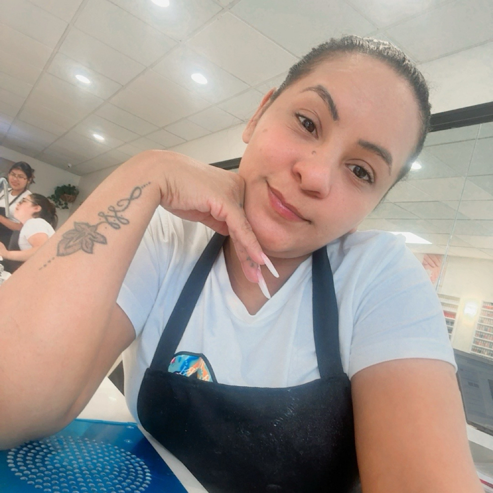 Mariam S at Pink Haus Nail Salon in Waterbury, CT
