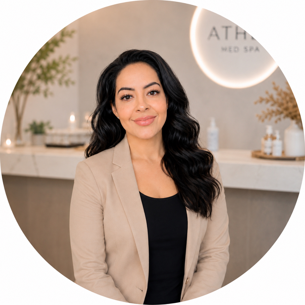 Janessa Chavez at Athena Med Spa in San Antonio, TX