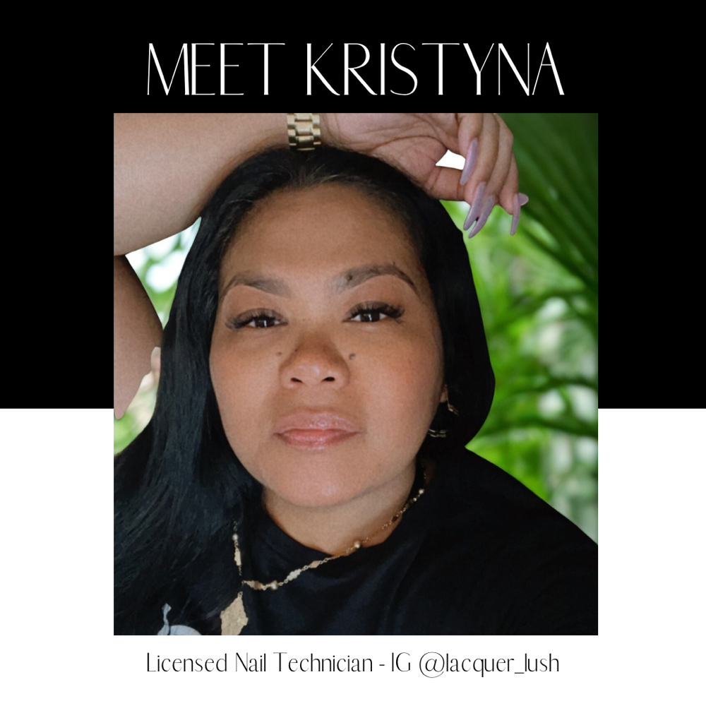 Kristyna Bostick at Lacquer Lush Beauties in Fayetteville, NC