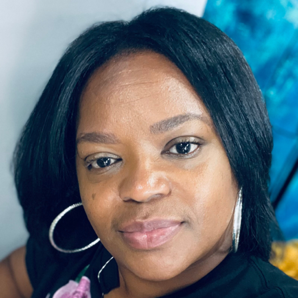 Marketia Johnson at Tax Shear Salon in Upper Darby, PA