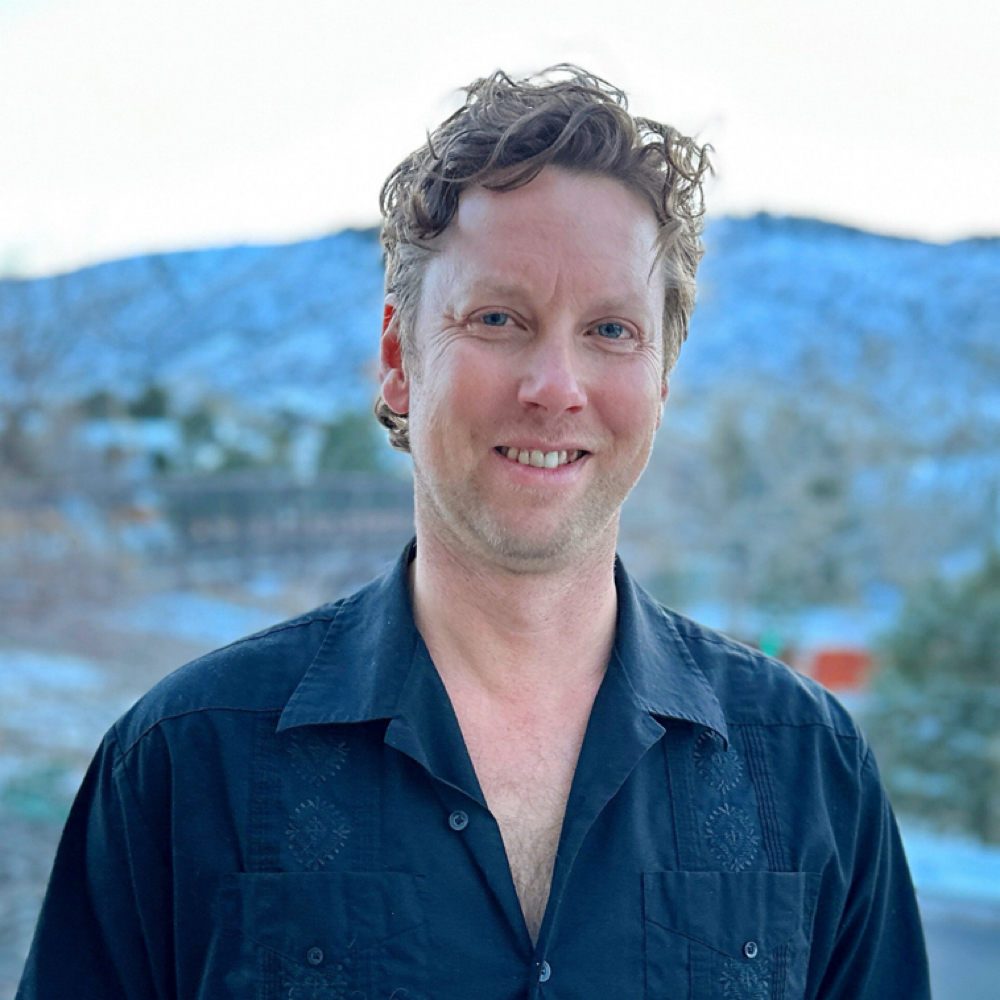 Daniel Orth at Homegrown Yoga and Massage in Estes Park, CO