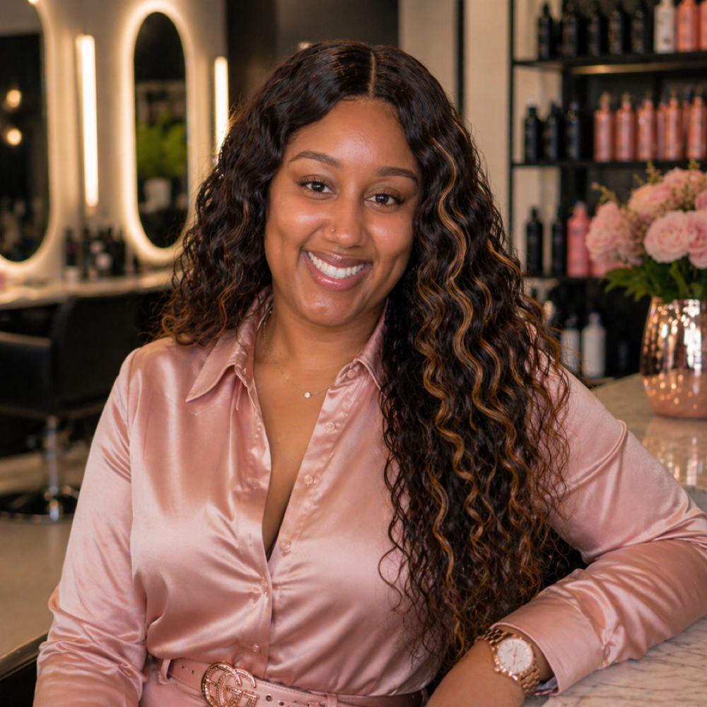 Kammi Price at Mon Cheri’s House Of Hair in Phoenix, AZ