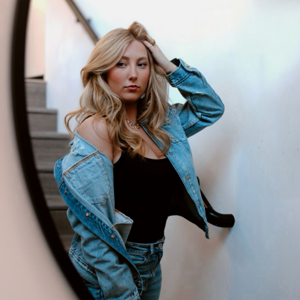 Savannah Beougher at B. Yourself Salon in Hays, KS