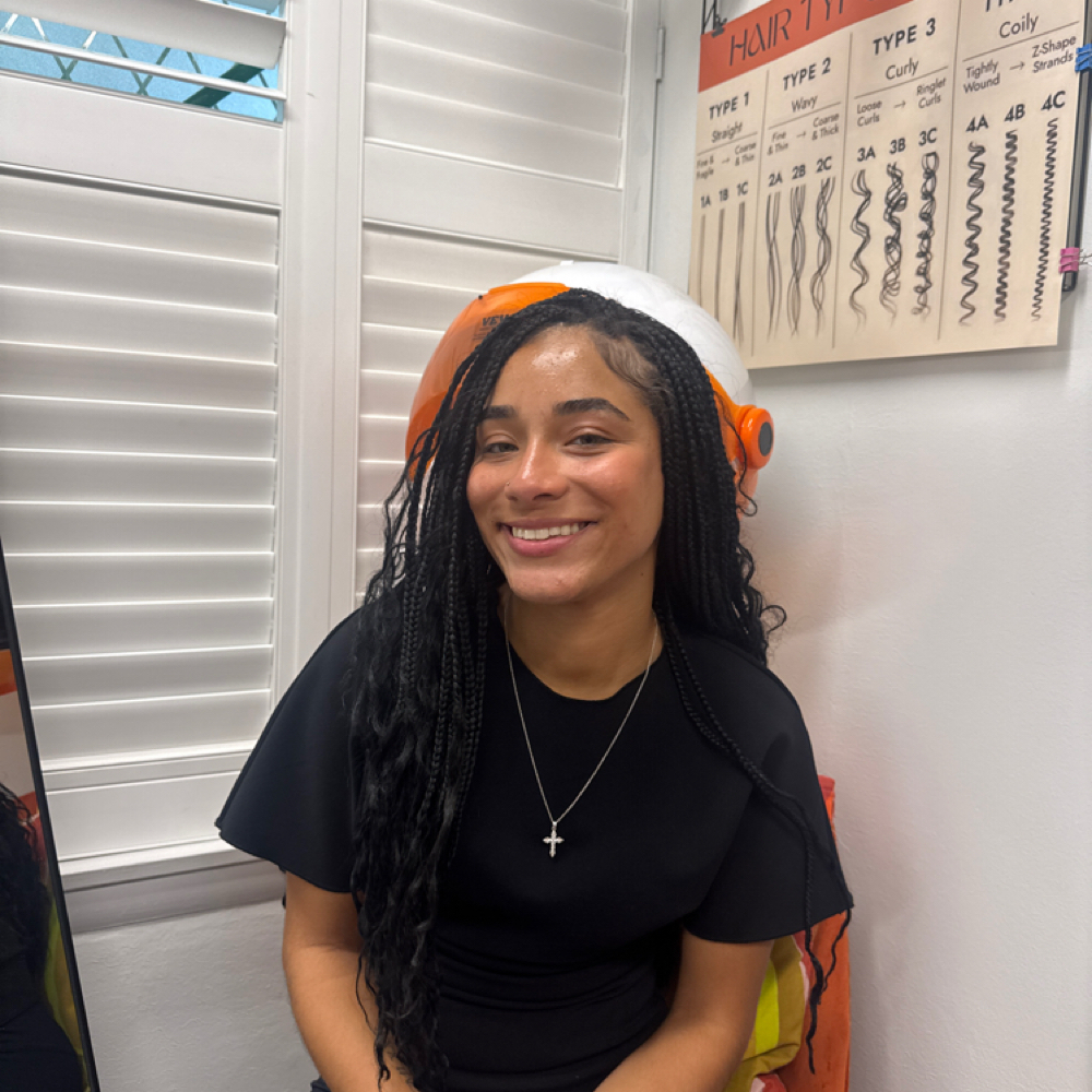 Gigi De la Rosa at AV Curly Hair Studio in New Brunswick, NJ