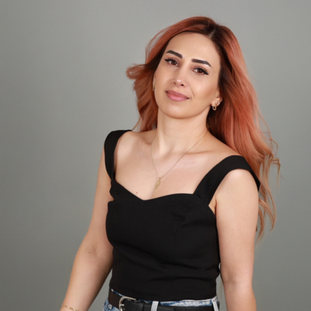 Armine Hayrapetyan at OvsAnna Beauty in GLENDALE, CA