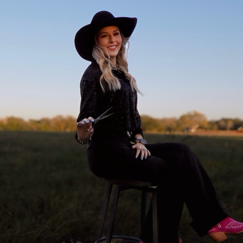 Kylie Stary at Freebird Salon in Yoakum, TX