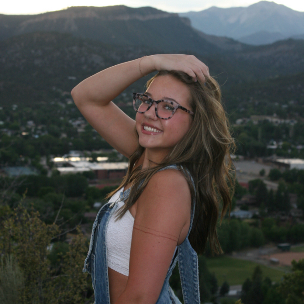 Maddie Owen at Lizzie’s Beauty Shop in Durango, CO