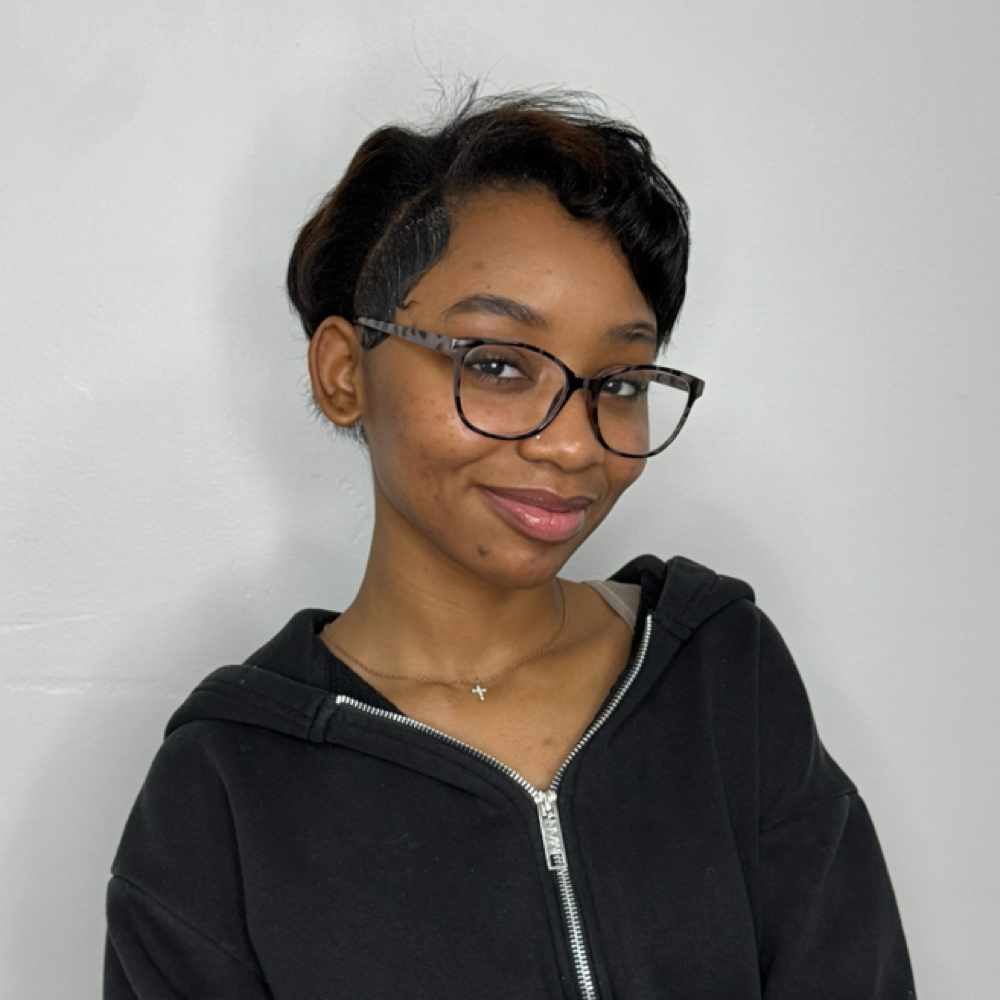 Carlayah Galman at L7 Salon in Edison, NJ